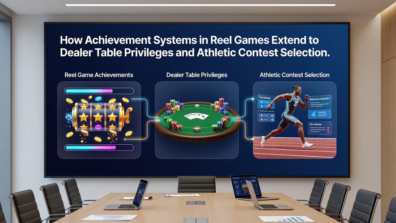 Live dealer table area with VIP seating arrangements accessible through accumulated gaming achievements